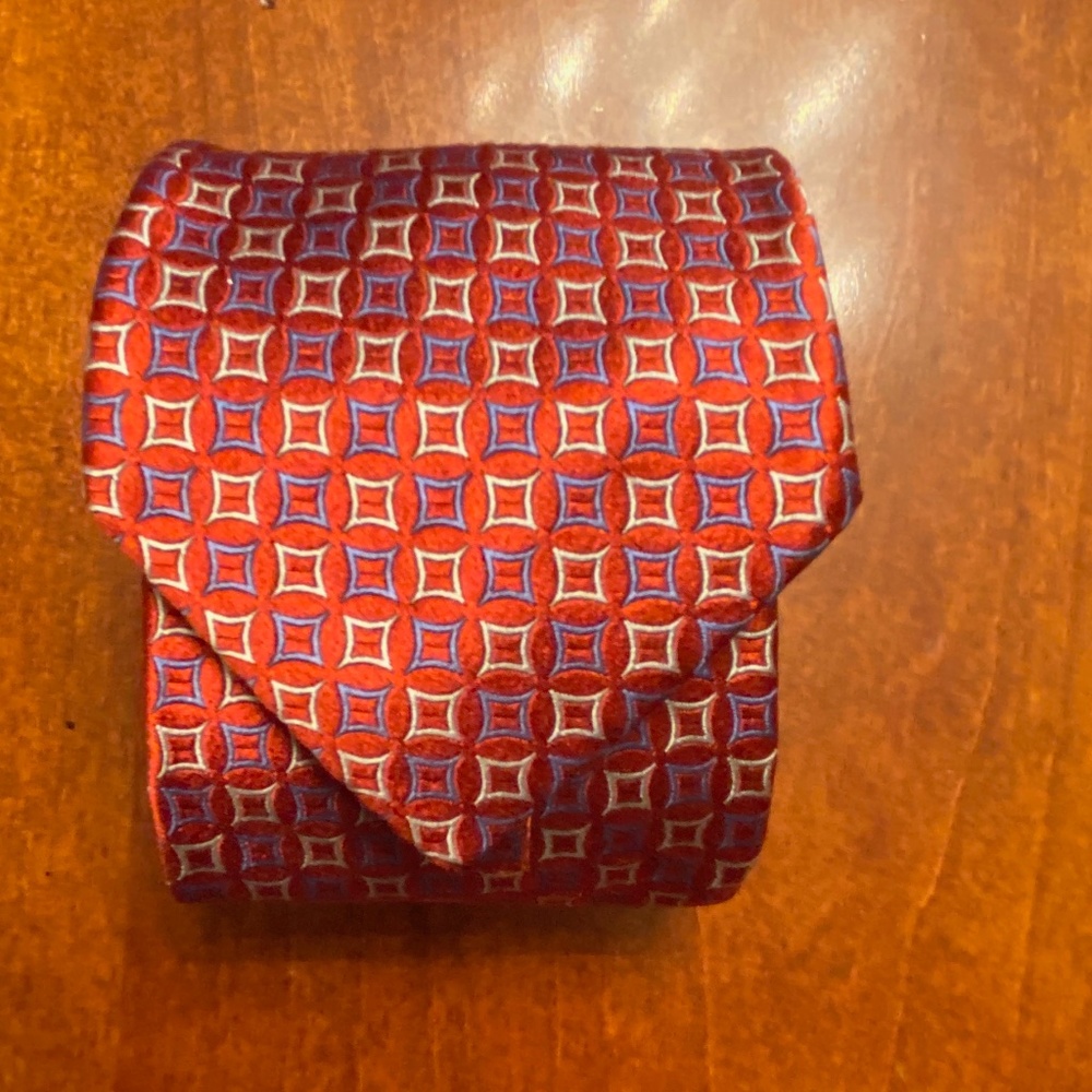 Tie Silk Robert Talbott Red